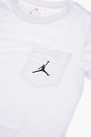 AIR JORDAN Crew-neck T-Shirt with Breast Pocket