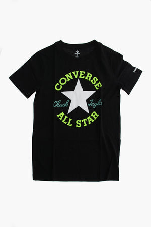 ALL STAR CHUCK TAYLOR 크루넥 티셔츠 프린트 로고