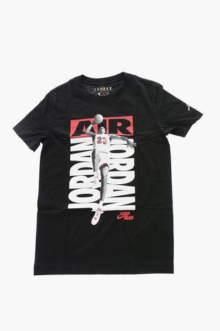 AIR JORDAN T-shirt Girocollo ASCENT Stampata sul Fronte