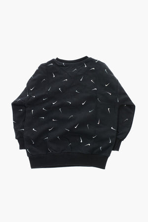 Crewneck Sweatshirt SNACK PACK with All-Over Logo Print