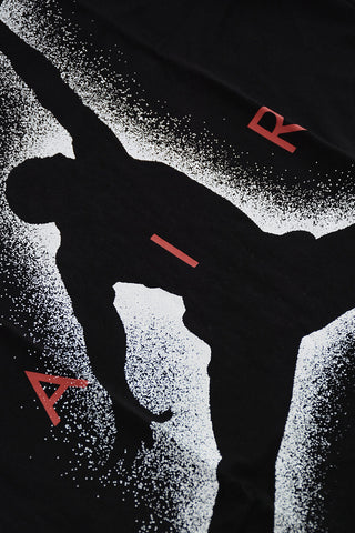 AIR JORDAN T-Shirt Girocollo con Stampa Jump Man
