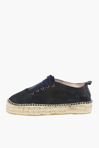 Rubber Soles Suede Leather Low-Top Sneakers
