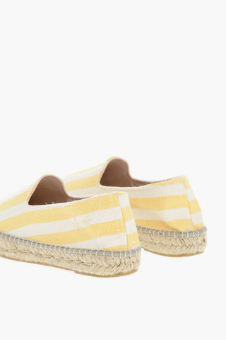 Espadrillas In Canvas Con Stampa A Righe