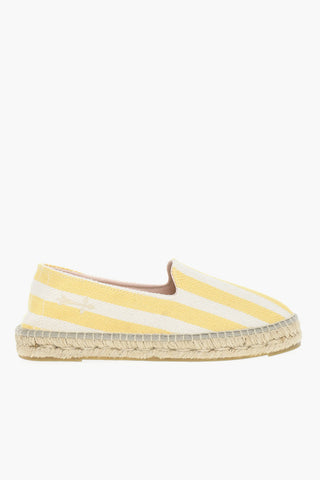 Espadrillas In Canvas Con Stampa A Righe