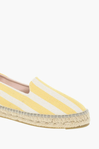 Espadrillas In Canvas Con Stampa A Righe