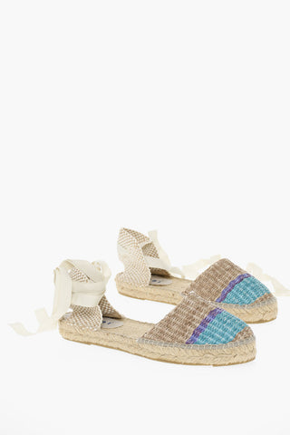 Braided Raffia Sandals
