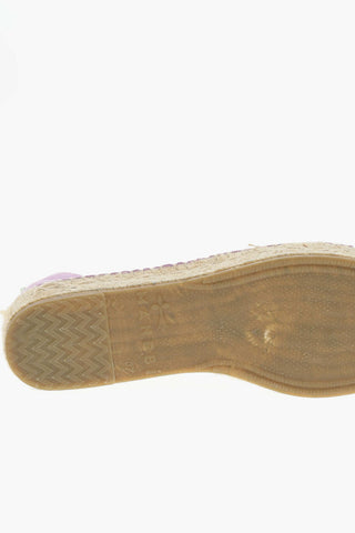 Suede Leather Low-Top Sneakers Espadrillas Soles