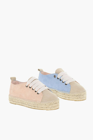 Rubber Soles Suede Leather Low-Top Sneakers