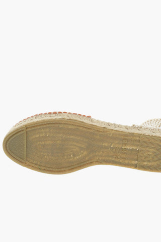 Sandali In Pelle Scamosciata Con Chiusura Alla Schiava