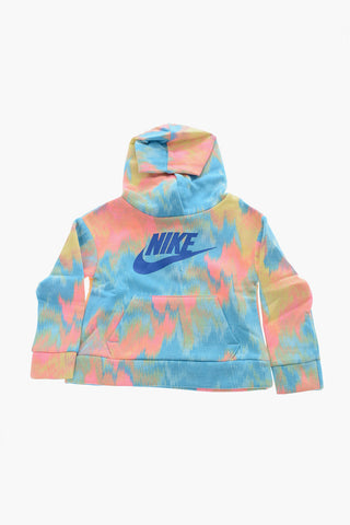 Hoodie mit Farbverlauf-Effekt CLUB mit aufgesetzter Tasche
