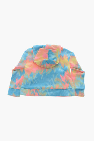 Hoodie mit Farbverlauf-Effekt CLUB mit aufgesetzter Tasche