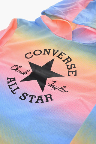 ALL STAR CHUCK TAYLOR Felpa Hoodie BOXY FIT Effetto Sfumato