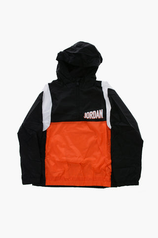 AIR JORDAN Giacca A Vento A 2 Tasche con Mezza Zip