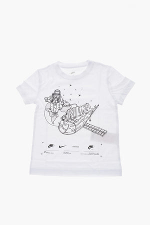 Crewneck-T-Shirt SATELLITE GRAPHIC bedruckt