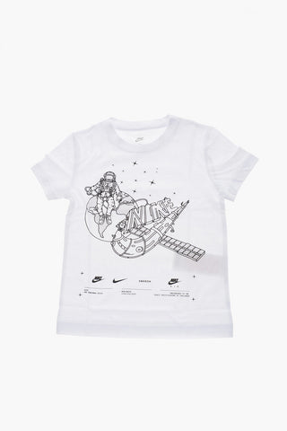 Crewneck-T-Shirt SATELLITE GRAPHIC bedruckt