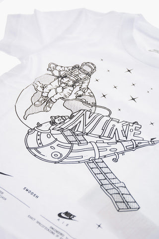 Crewneck-T-Shirt SATELLITE GRAPHIC bedruckt