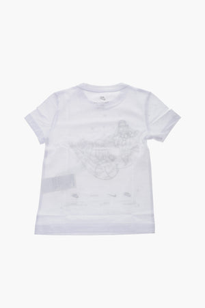 Crewneck-T-Shirt SATELLITE GRAPHIC bedruckt