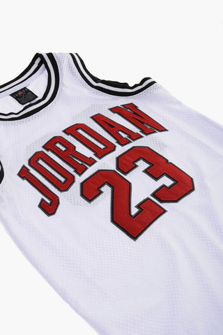 AIR JORDAN Perforated 23 Tank Top With Maxi Frontal Embroidery