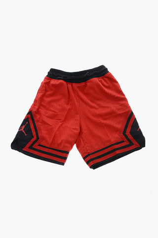 AIR JORDAN two-tone perforated 2 pockets DIAMOND shorts