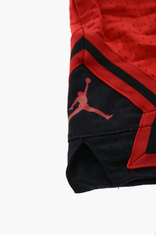 AIR JORDAN two-tone perforated 2 pockets DIAMOND shorts