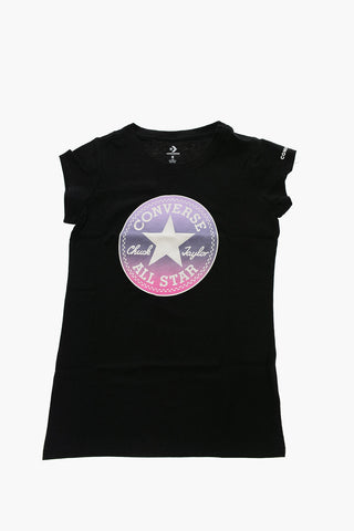 ALL STAR CHUCK TAYLOR T-Shirt Girocollo con Stampa sul Fronte