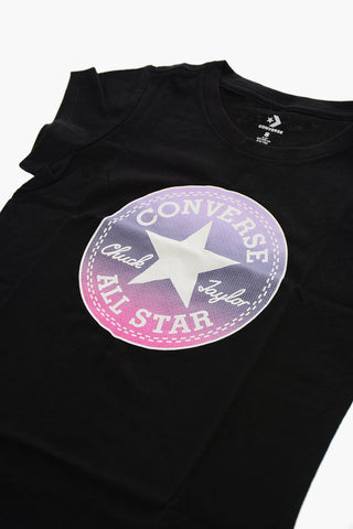 ALL STAR CHUCK TAYLOR T-Shirt Girocollo con Stampa sul Fronte