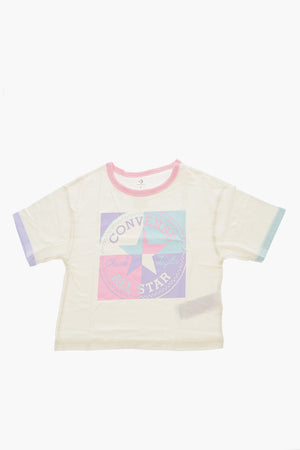 ALL STAR CHUCK TAYLOR Crewneck T-Shirt with Oversized Printed Logo