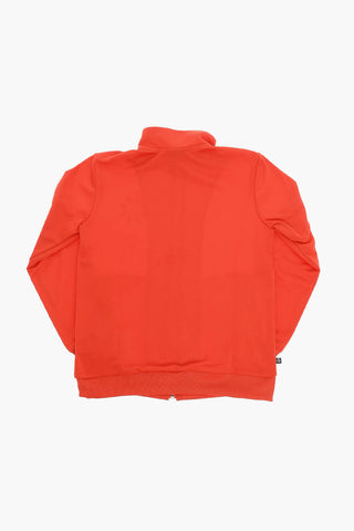 Felpa Zip Up a Collo Alto con Stampa Logo