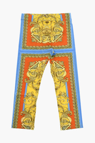 Leggings with BAROCCO Motif Allover