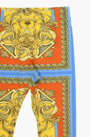 Leggings with BAROCCO Motif Allover