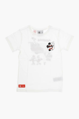 DISNEY T-shirt con Stampa Grafica e Logo Patch
