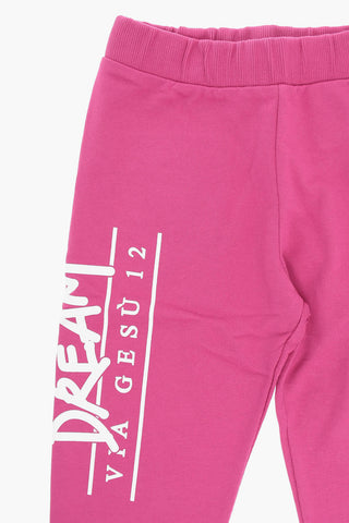 Joggers con Stampa DREAM a Contrasto