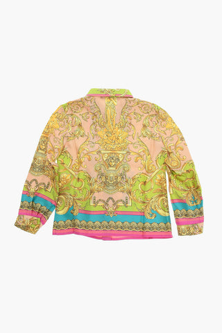 Silk Shirt with BAROCCO Motif