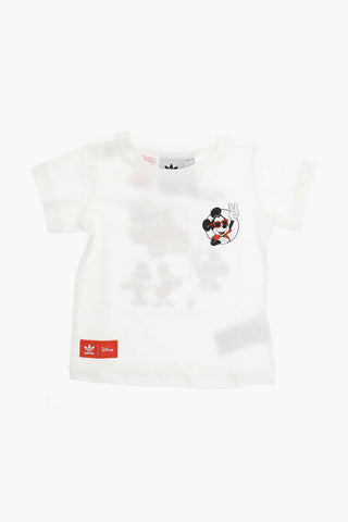 DISNEY T-shirt con Stampa Grafica e Logo Patch