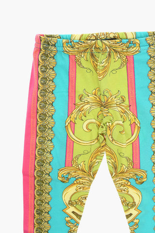 Leggings with BAROCCO Motif and Elasticated Waistband