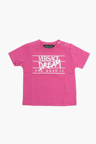 Crewneck T-shirt with DREAM Print