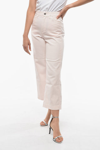 Pantaloni Palazzo CONCORDE in Cotone Stretch