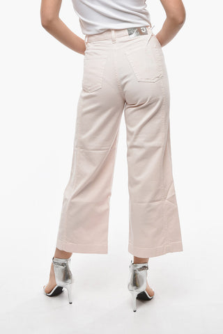 Pantaloni Palazzo CONCORDE in Cotone Stretch