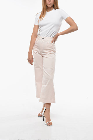 Pantaloni Palazzo CONCORDE in Cotone Stretch