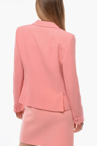 EMPORIO Covered Button Single-breasted Blazer