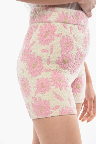 Shorts in Spugna BAGNU Stampa Floreale