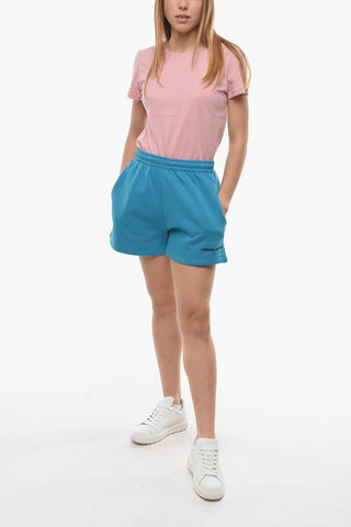 BIRGER CHRISTENSEN Shorts RODA a 2 Tasche con Logo Ricamato