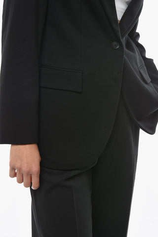 Blazer Monopetto con Revers a Lancia