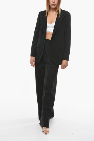 Blazer Monopetto con Revers a Lancia
