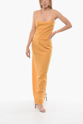 Crop Top TANGELO in Lana Stretch