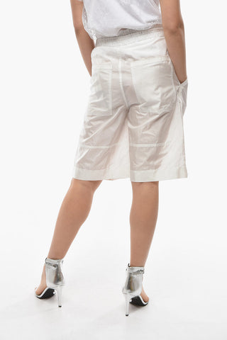 High-waisted LAIORA Shorts with Drawstring