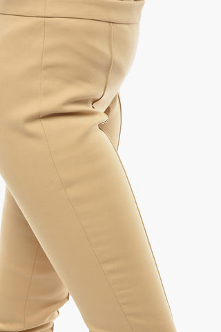 Regular Fit Pants with Side Zip