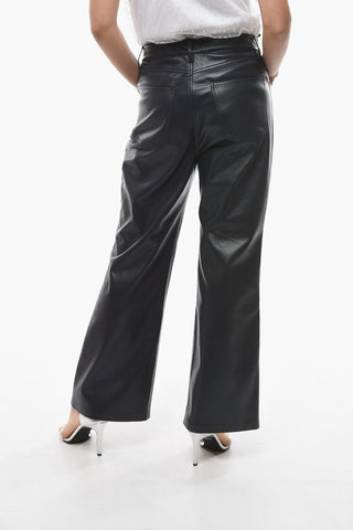 Vegan Leather ZOEY Flare Pants