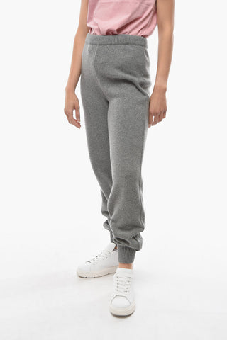 Joggers in Lana Vergine e Cashmere 