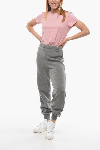 Joggers in Lana Vergine e Cashmere 